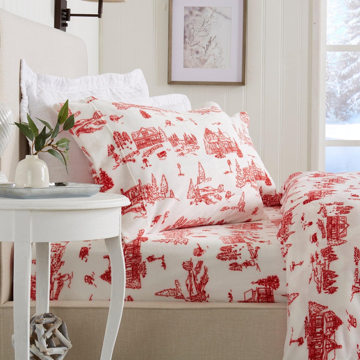Printed Plush Sheet - Velvet Luxe Collection
