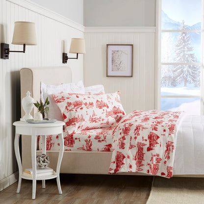 Printed Plush Sheet - Velvet Luxe Collection