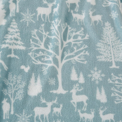 Printed Plush Sheet - Velvet Luxe Collection