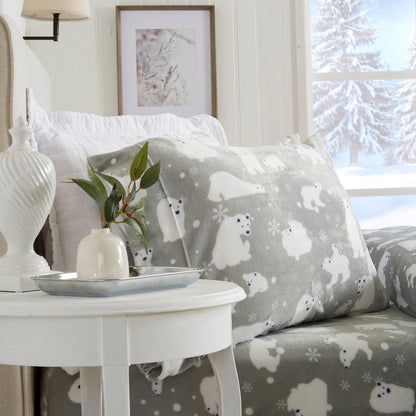 Printed Plush Sheet - Velvet Luxe Collection