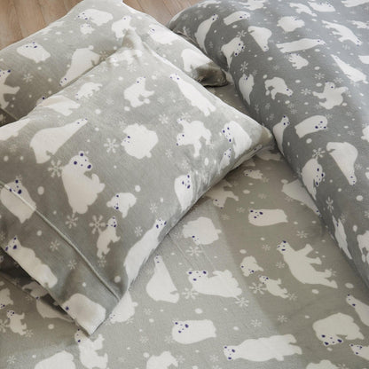 Printed Plush Sheet - Velvet Luxe Collection