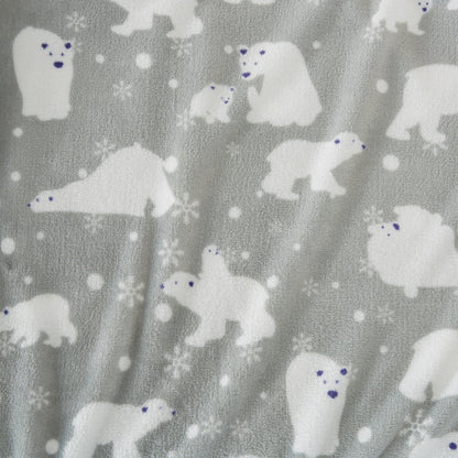 Printed Plush Sheet - Velvet Luxe Collection