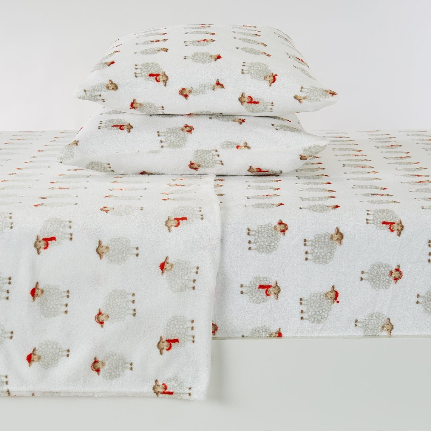 Printed Plush Sheet - Velvet Luxe Collection