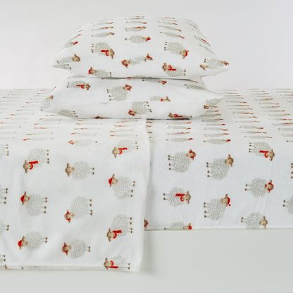 Printed Plush Sheet - Velvet Luxe Collection