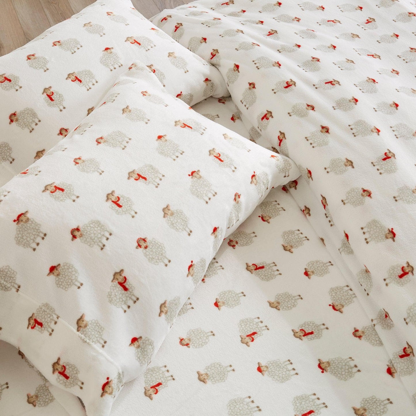 Printed Plush Sheet - Velvet Luxe Collection