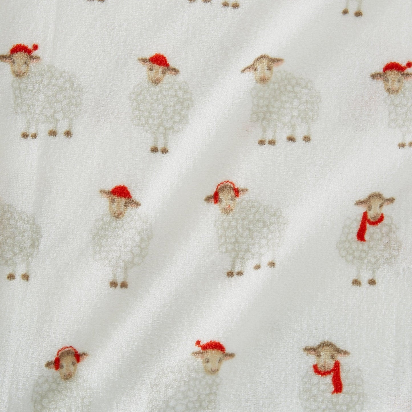 Printed Plush Sheet - Velvet Luxe Collection