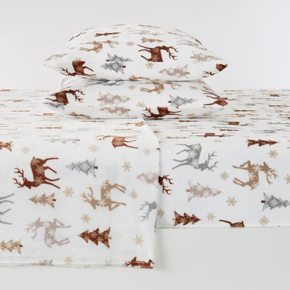 Printed Plush Sheet - Velvet Luxe Collection