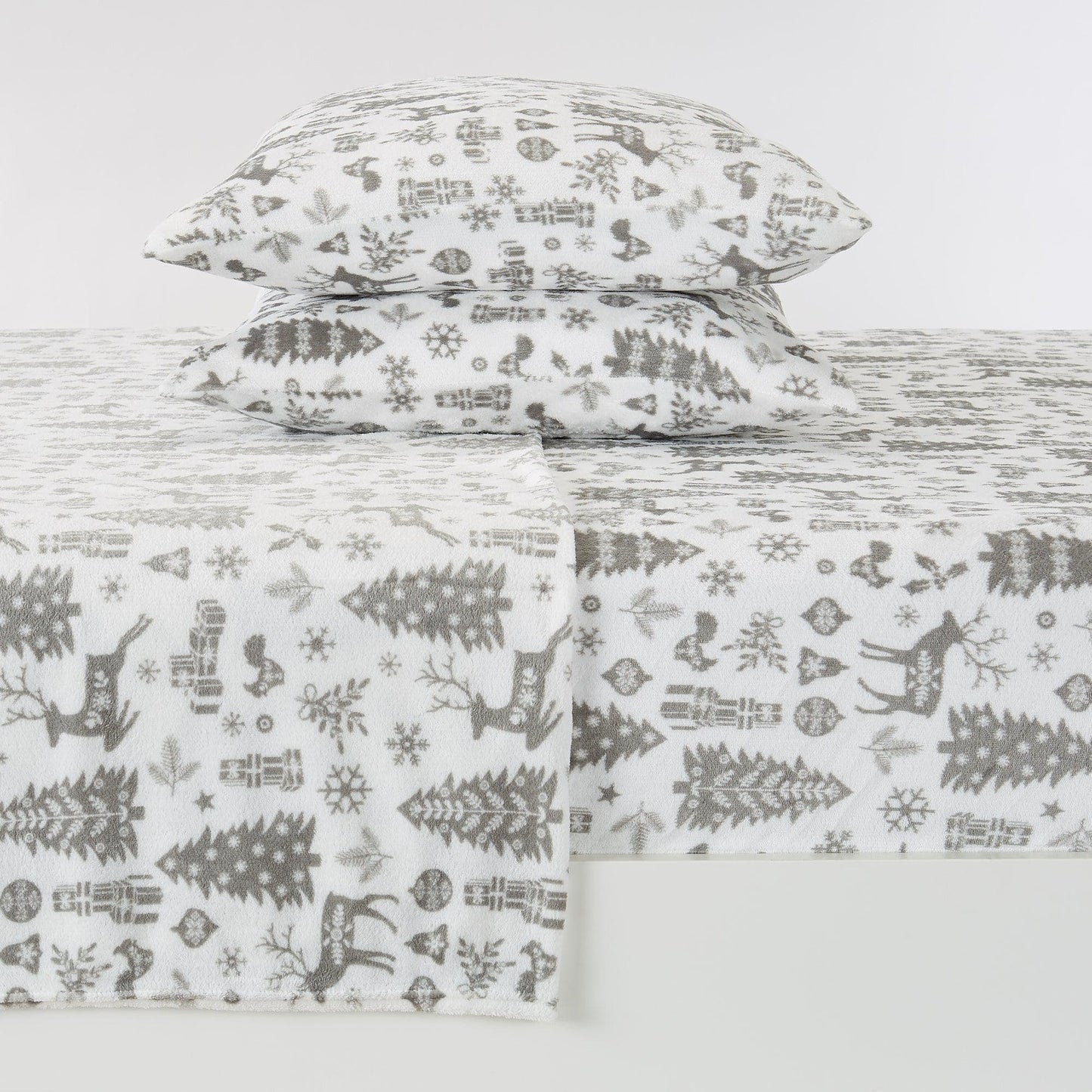 Printed Plush Sheet - Velvet Luxe Collection