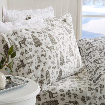 Printed Plush Sheet - Velvet Luxe Collection
