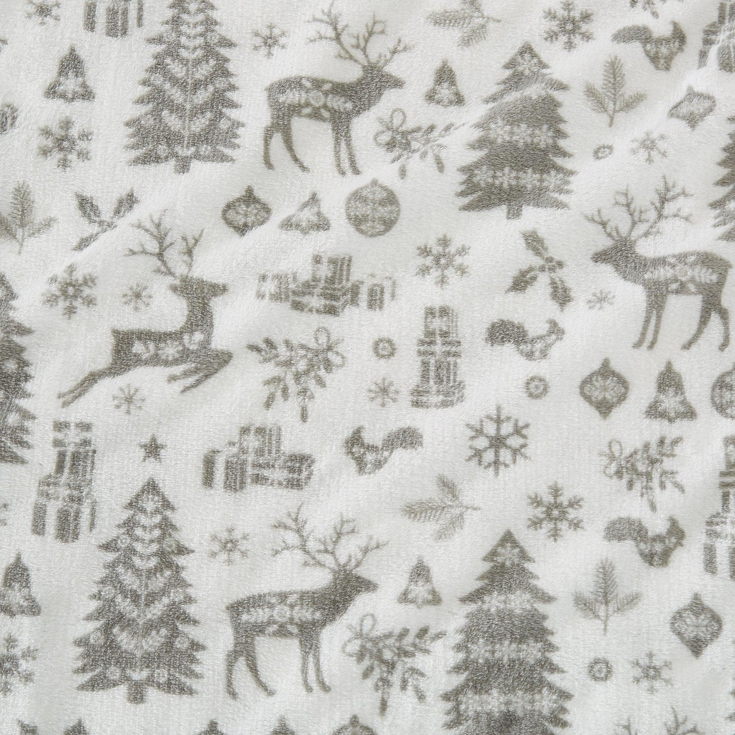 Printed Plush Sheet - Velvet Luxe Collection