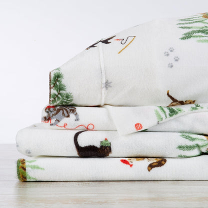 Printed Plush Sheet - Velvet Luxe Collection