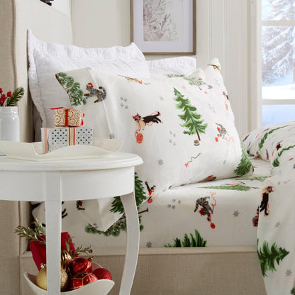 Printed Plush Sheet - Velvet Luxe Collection