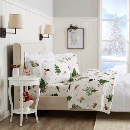 Printed Plush Sheet - Velvet Luxe Collection