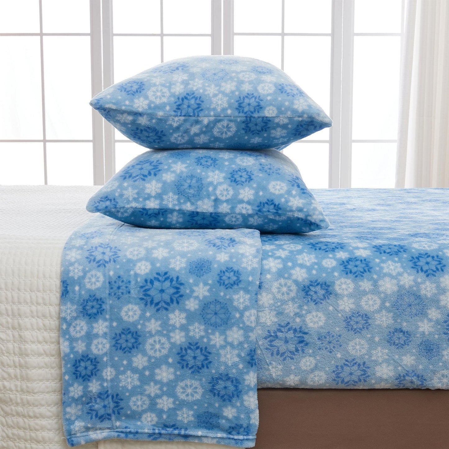 Printed Plush Sheet - Velvet Luxe Collection