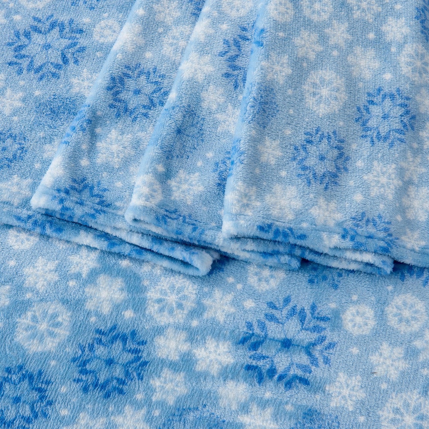 Printed Plush Sheet - Velvet Luxe Collection
