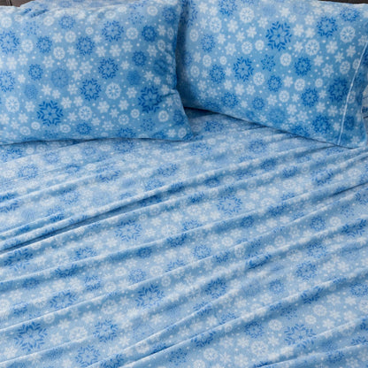 Printed Plush Sheet - Velvet Luxe Collection