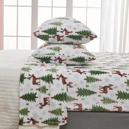 Printed Plush Sheet - Velvet Luxe Collection