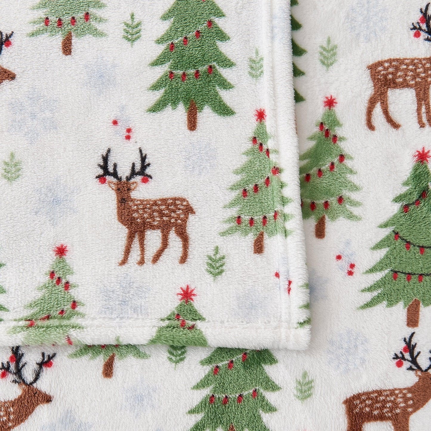 Printed Plush Sheet - Velvet Luxe Collection