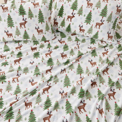 Printed Plush Sheet - Velvet Luxe Collection
