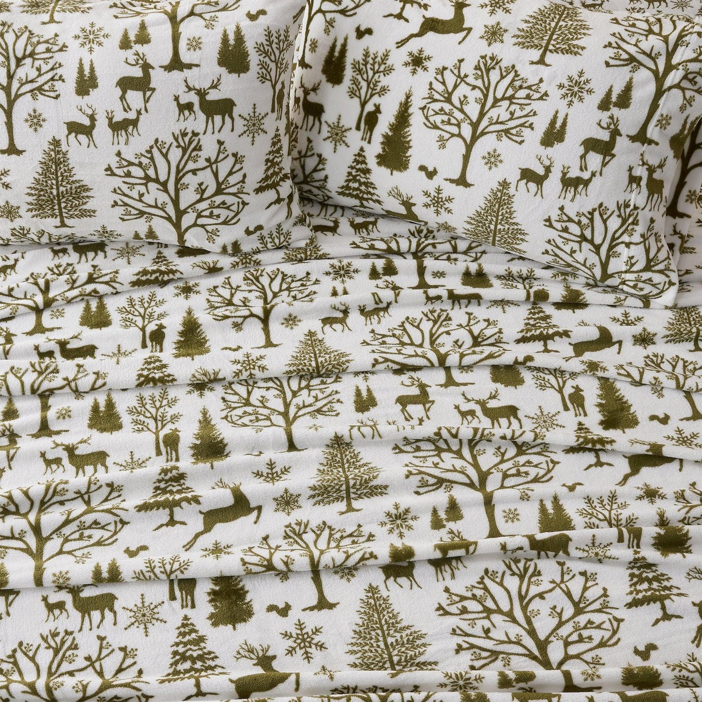 Printed Plush Sheet - Velvet Luxe Collection