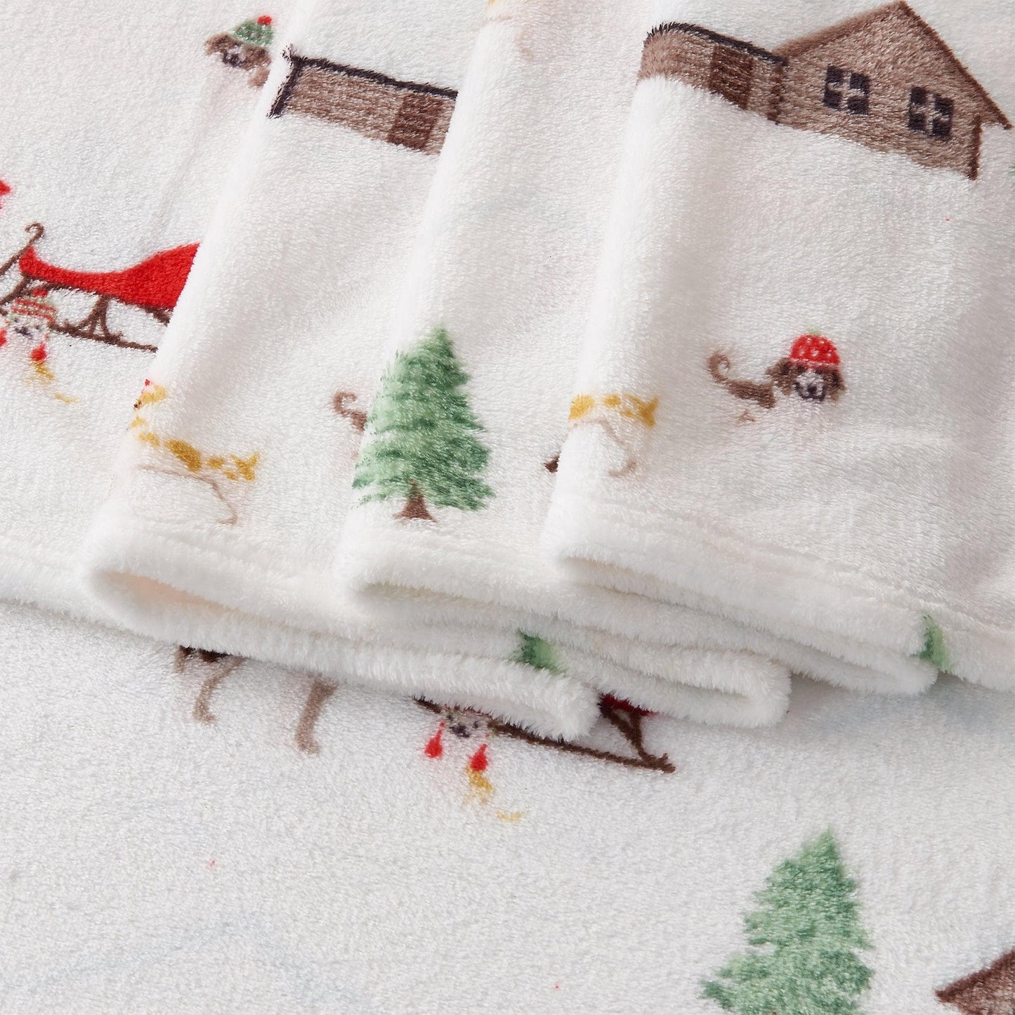 Printed Plush Sheet - Velvet Luxe Collection