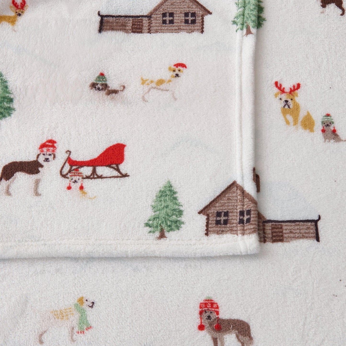 Printed Plush Sheet - Velvet Luxe Collection