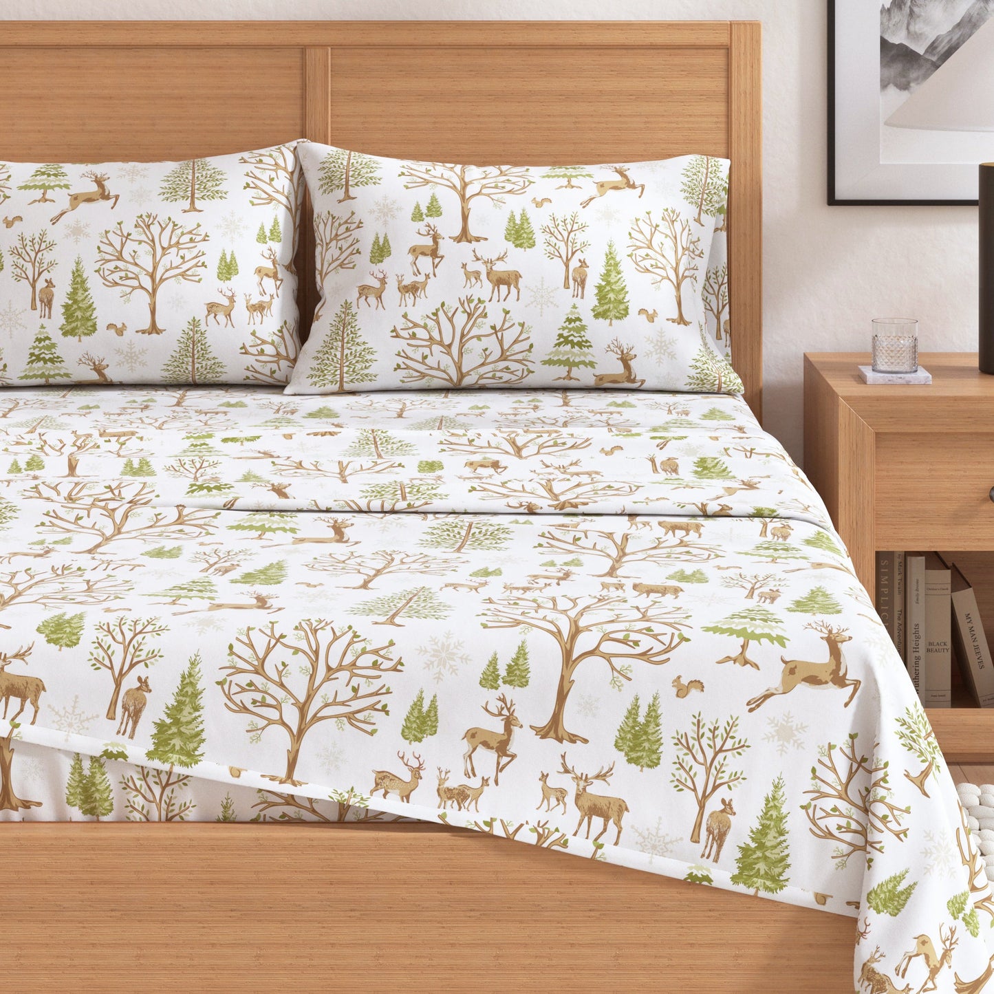 Turkish Cotton Flannel Sheet - Lakeview Collection