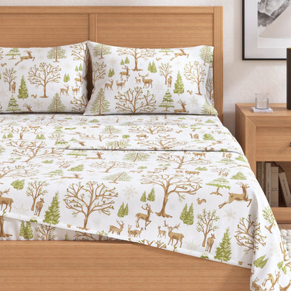 Turkish Cotton Flannel Sheet - Lakeview Collection