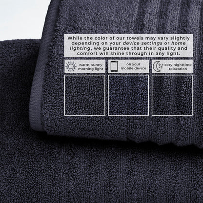 Luxury Combed Cotton Bath Towel Set - Karina Collection