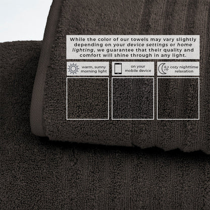 Luxury Combed Cotton Bath Towel Set - Karina Collection