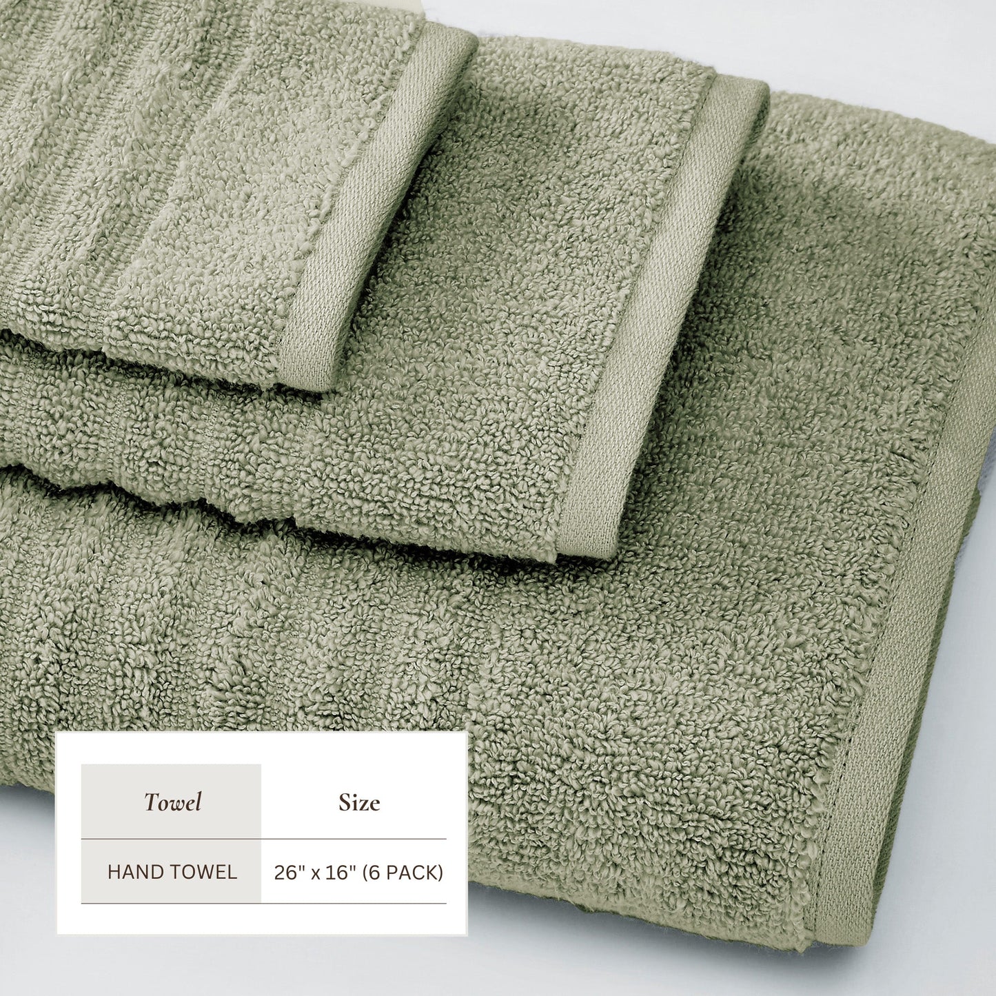 Luxury Combed Cotton Bath Towel Set - Karina Collection