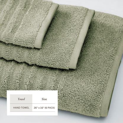 Luxury Combed Cotton Bath Towel Set - Karina Collection