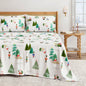 Turkish Cotton Christmas Flannel Sheet Set - Whittaker Collection