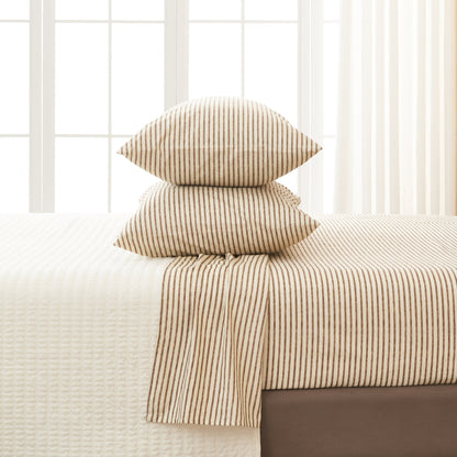 Striped Sheet Set - Evette Collection