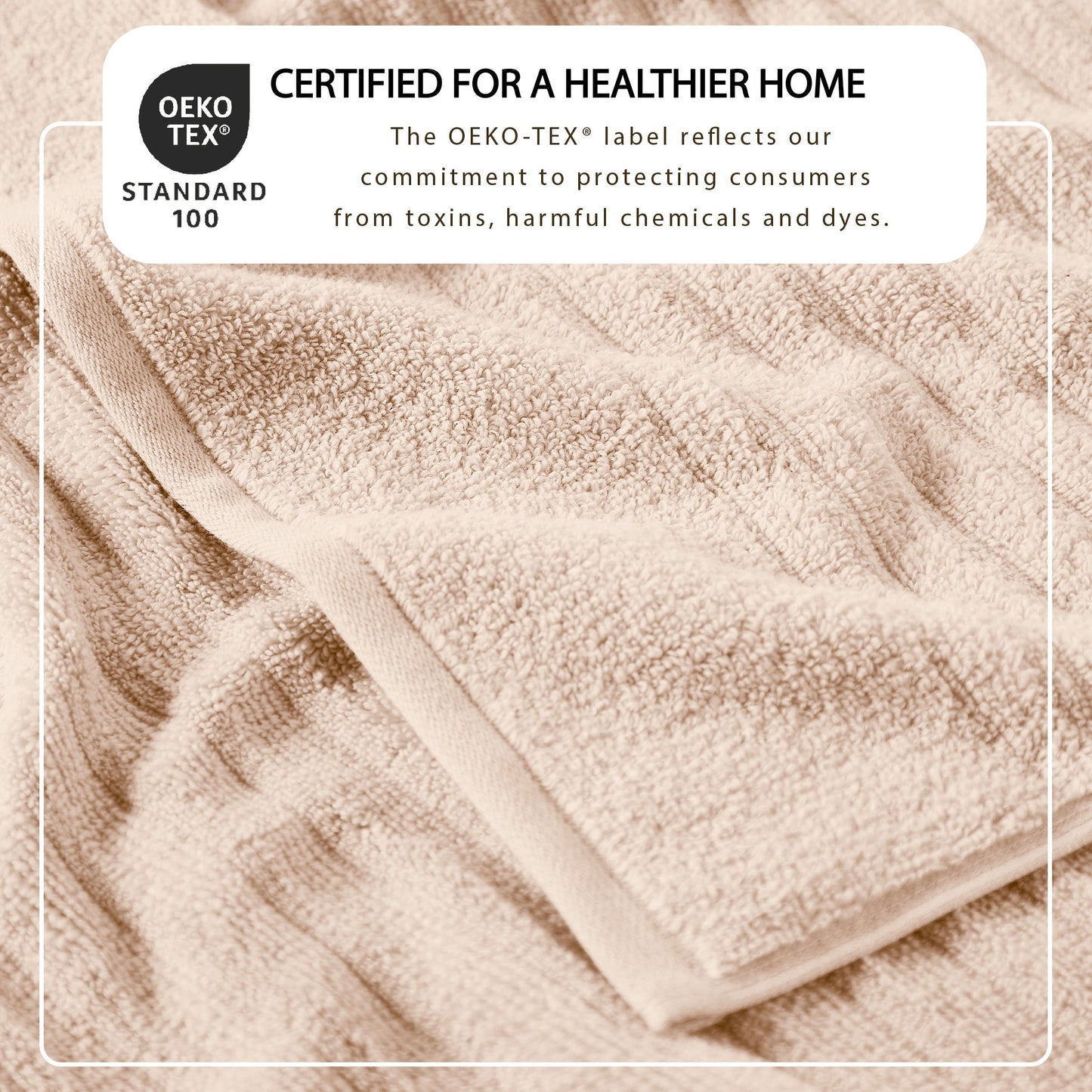 Luxury Combed Cotton Bath Towel Set - Karina Collection