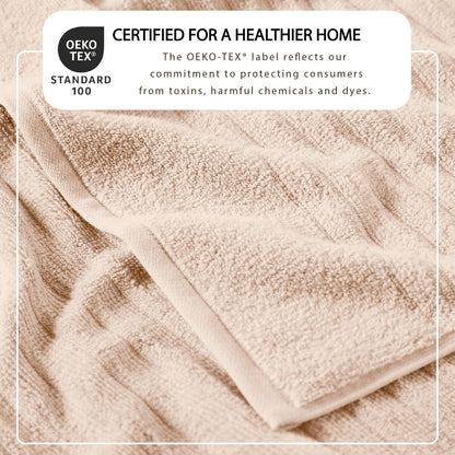 Luxury Combed Cotton Bath Towel Set - Karina Collection