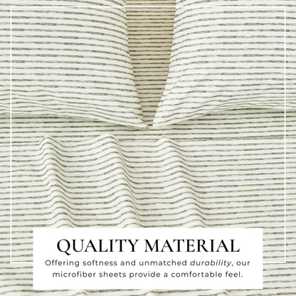 Striped Sheet Set - Evette Collection