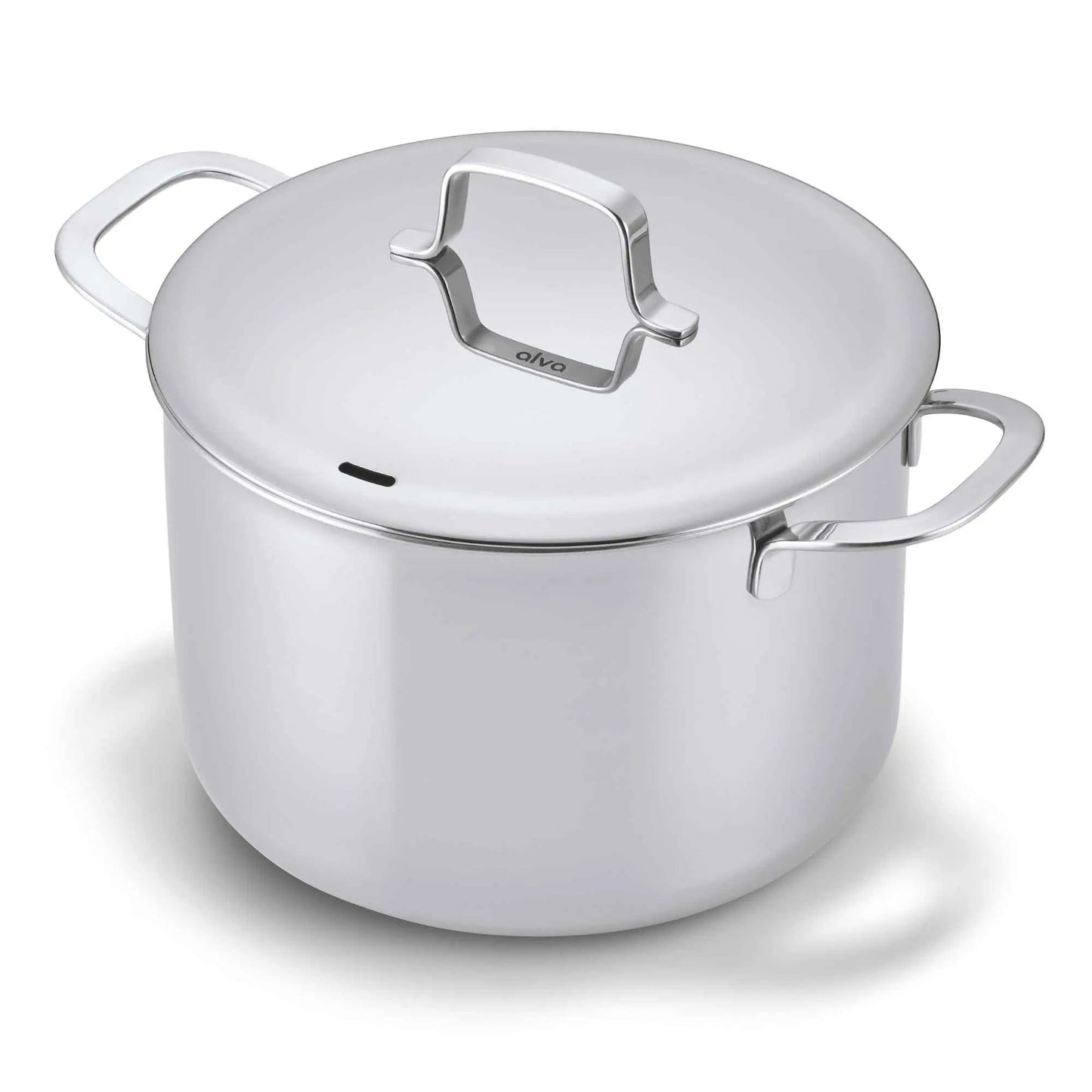 5-Ply Stainless Steel Stock Pot with Lid, 7-Qt
