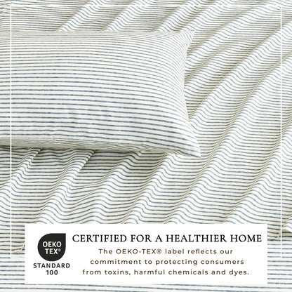 Striped Sheet Set - Evette Collection