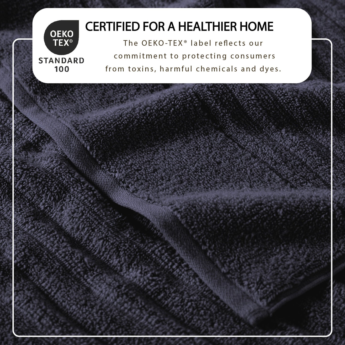 Luxury Combed Cotton Bath Towel Set - Karina Collection