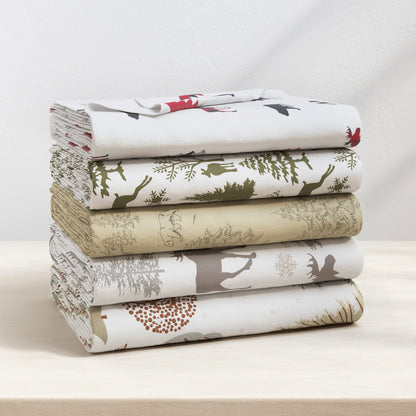 Turkish Cotton Flannel Sheet - Lakeview Collection