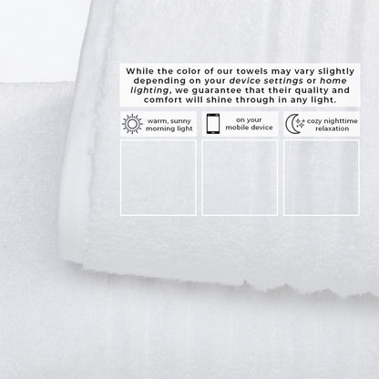 Luxury Combed Cotton Bath Towel Set - Karina Collection