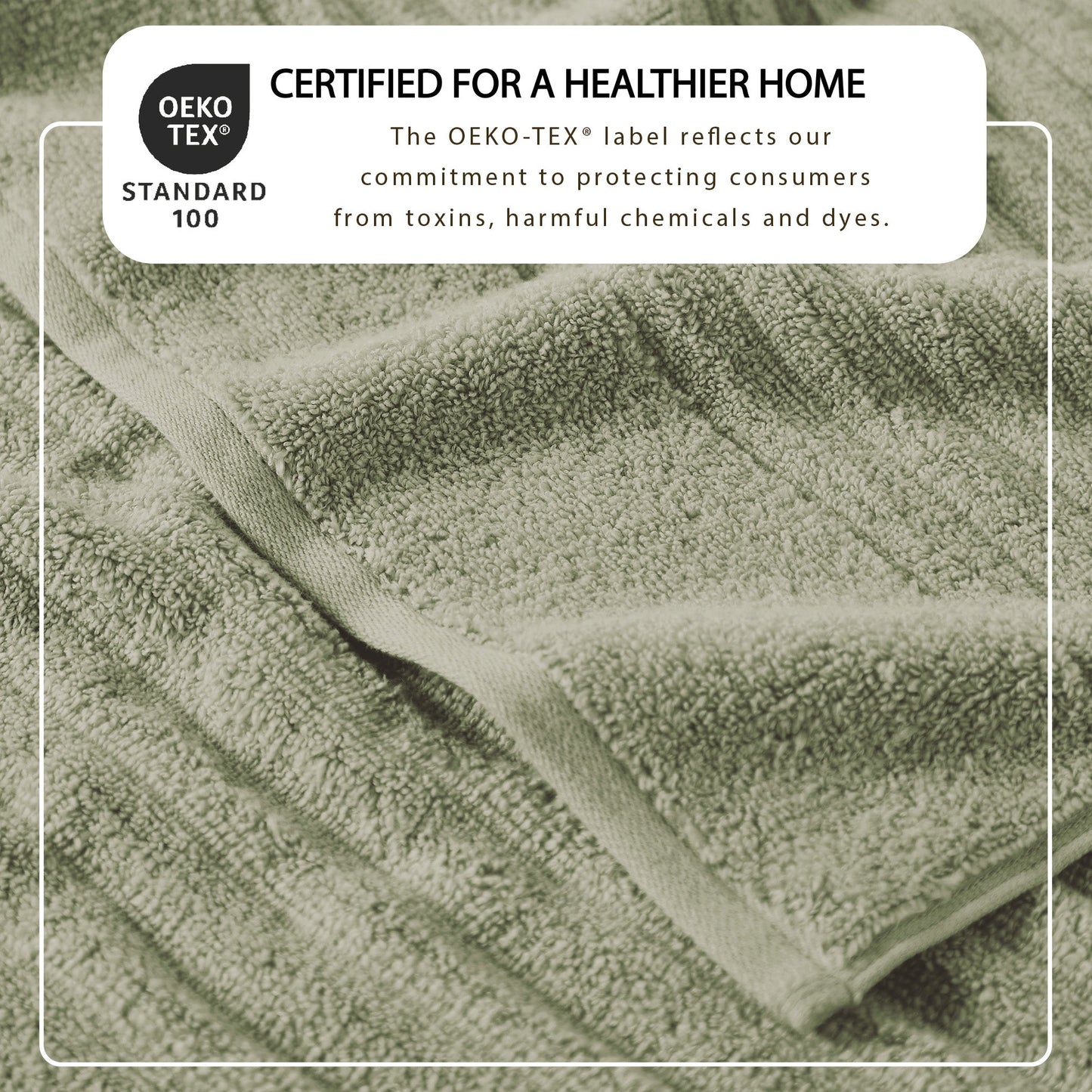 Luxury Combed Cotton Bath Towel Set - Karina Collection