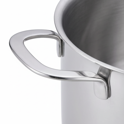 5-Ply Stainless Steel Stock Pot with Lid, 7-Qt