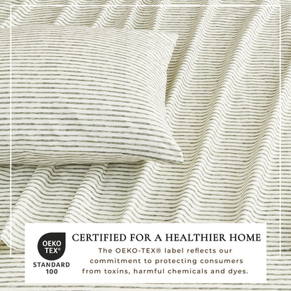 Striped Sheet Set - Evette Collection