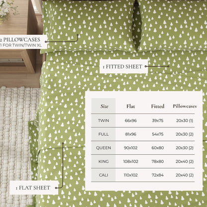 Turkish Cotton Flannel Sheet - Lakeview Collection