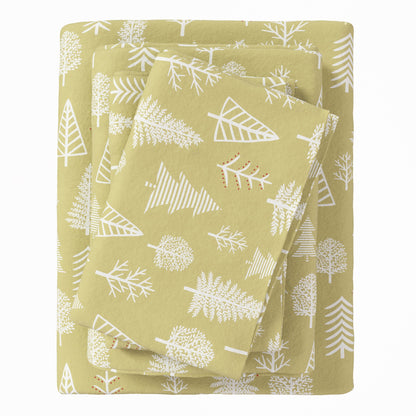 Turkish Cotton Flannel Sheet - Lakeview Collection