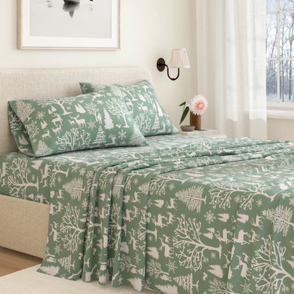 Turkish Cotton Flannel Sheet - Lakeview Collection